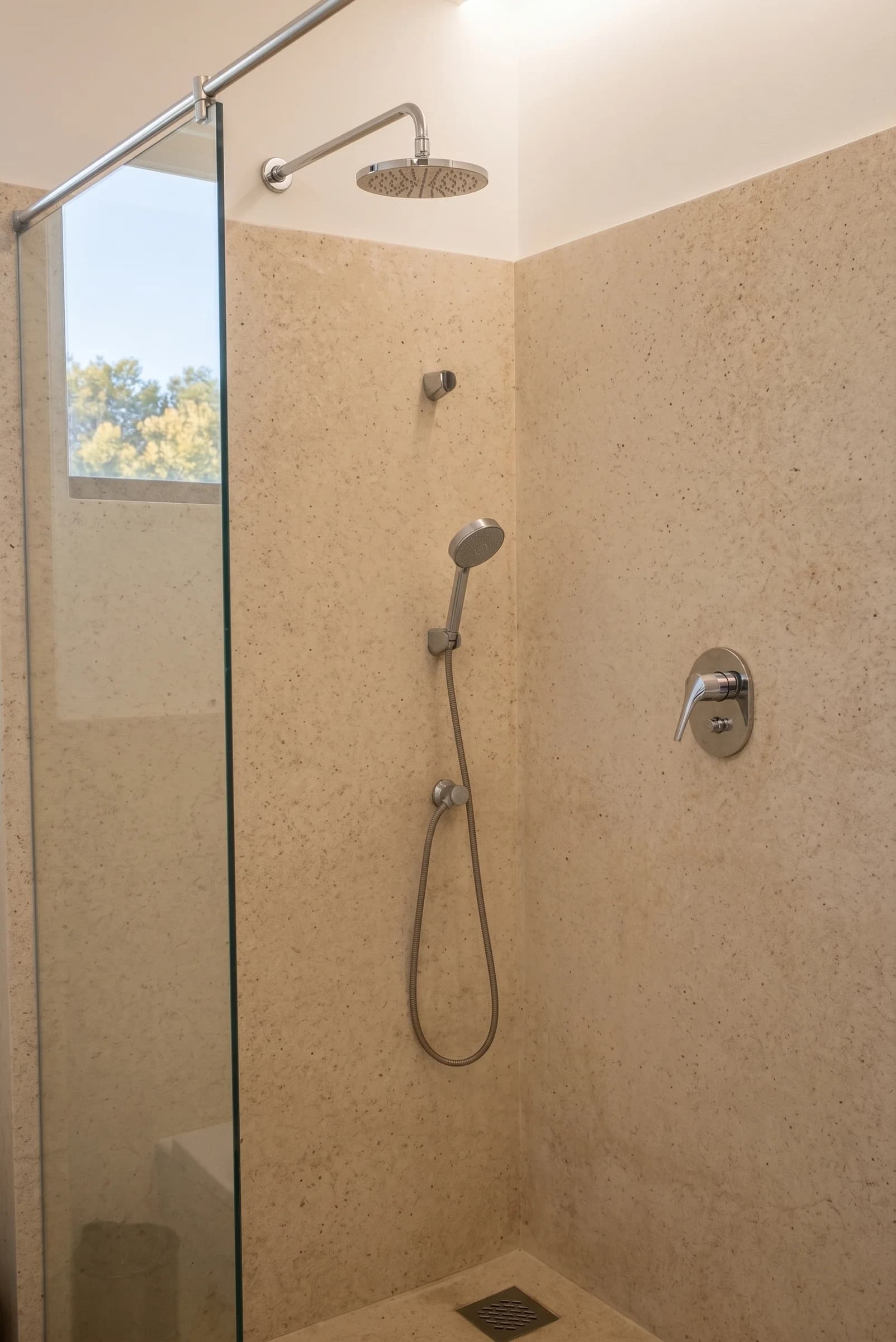 Walk-In Rain Shower