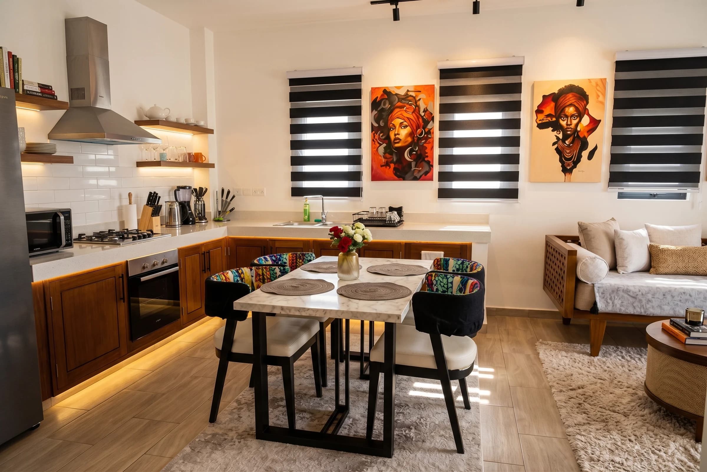 Intimate Dining Setup