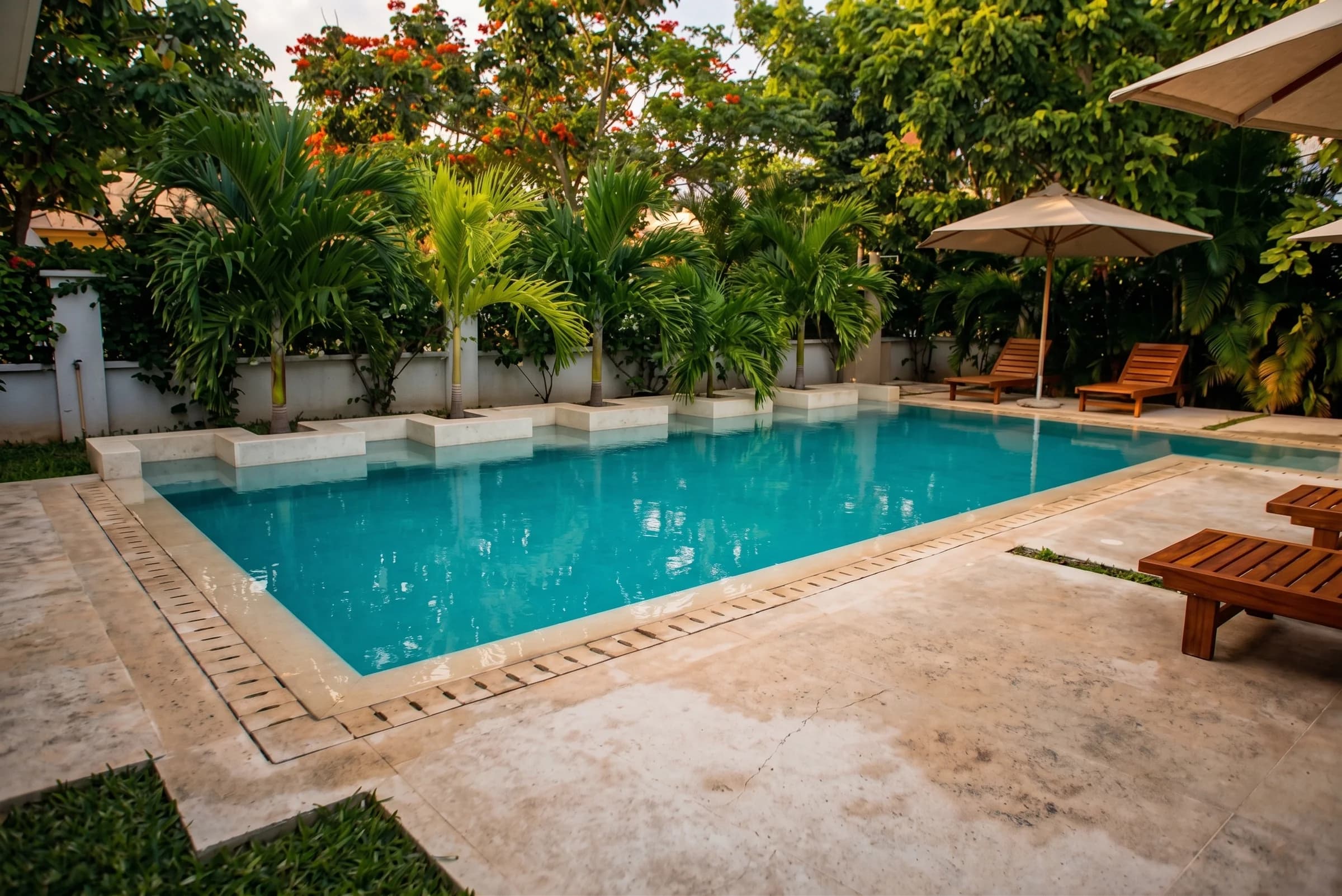 The Pool & Garden Grounds